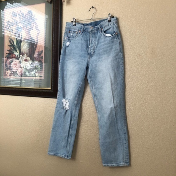 Denim - gap Cheecky Straight High Rise Jeans Size 29/8R
